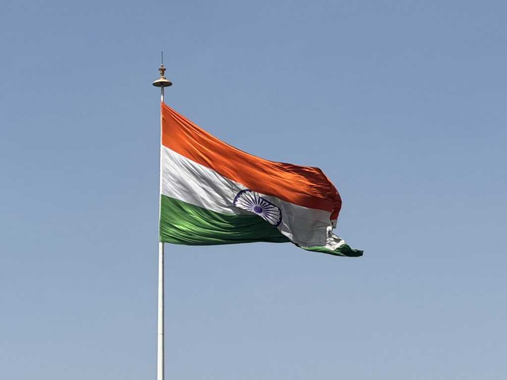 インド国旗の写真