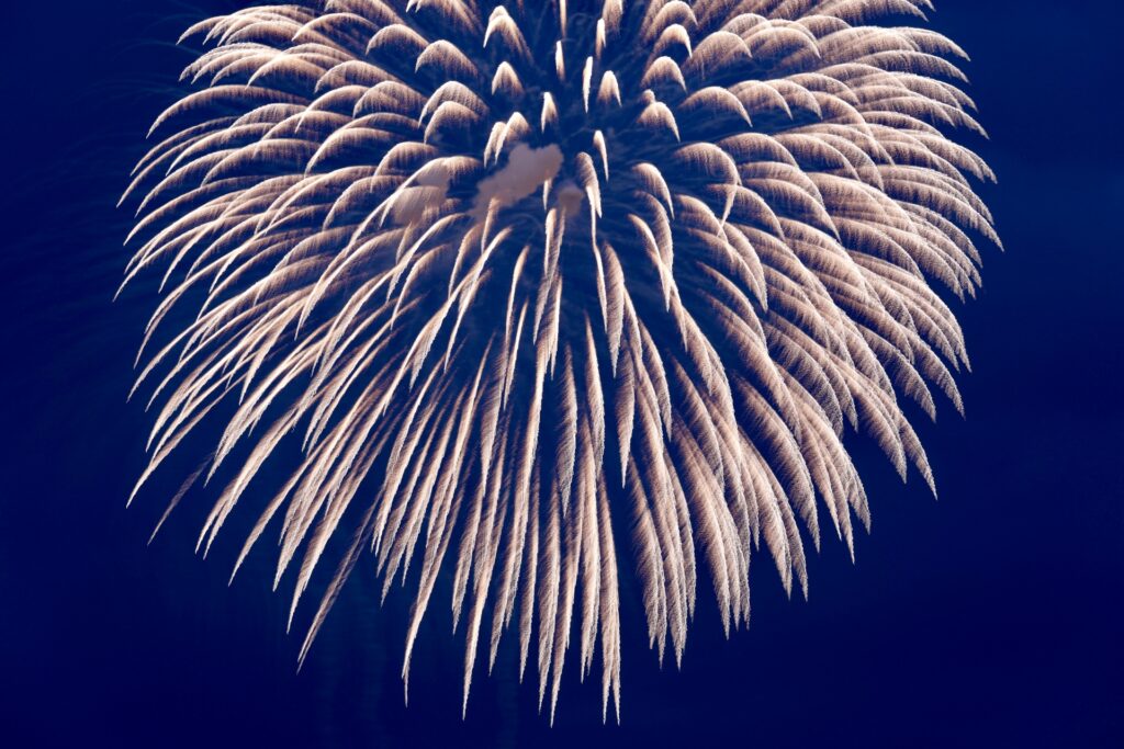 花火大会をイメージした写真