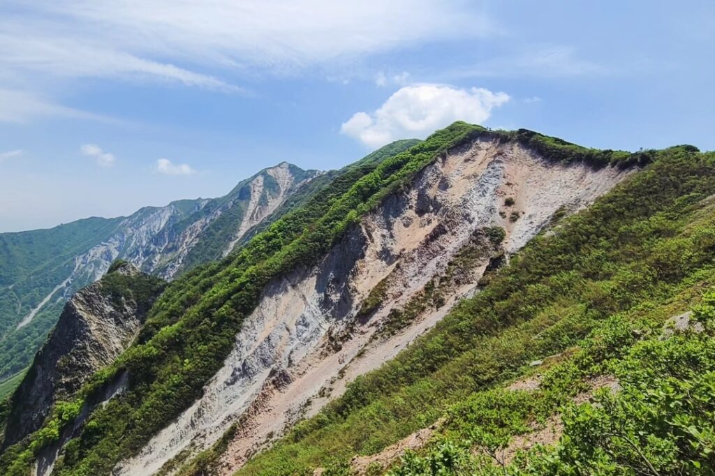 山を撮影した写真