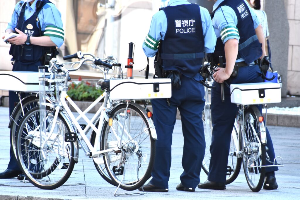 警察官の写真