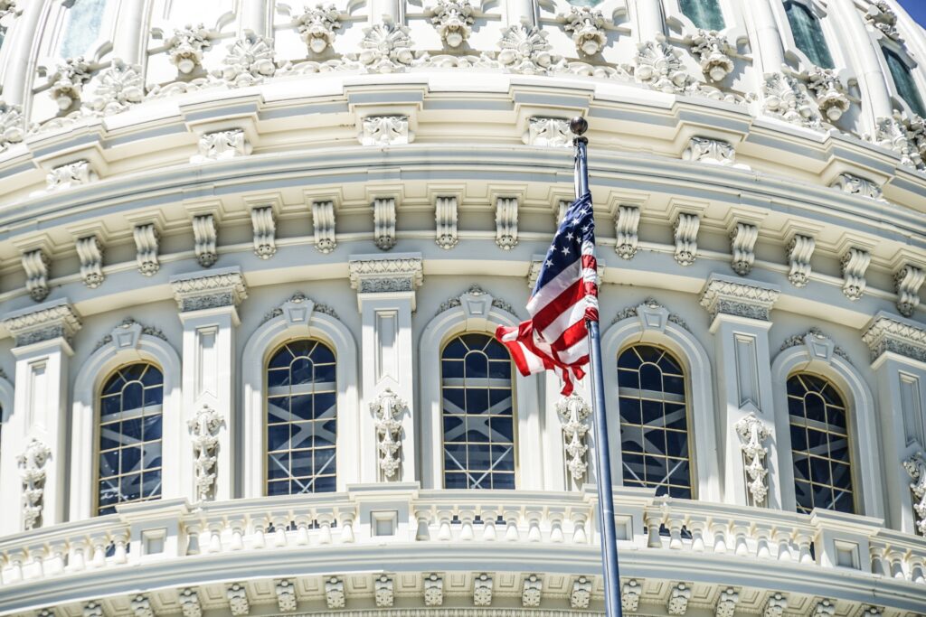 アメリカ合衆国のホワイトハウスを撮影した写真