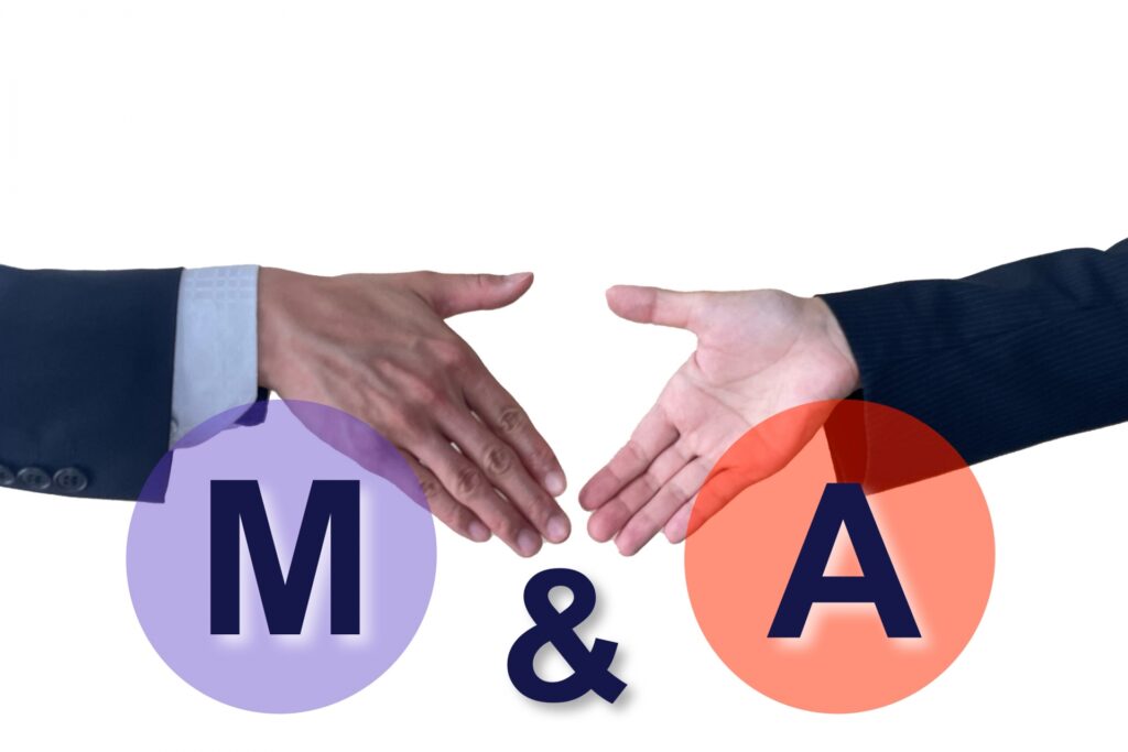 M&Aをイメージした画像