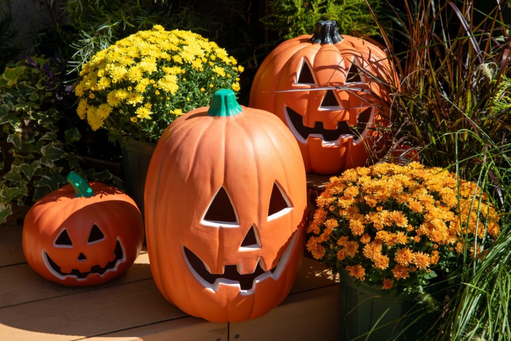 ハロウィンをイメージした画像