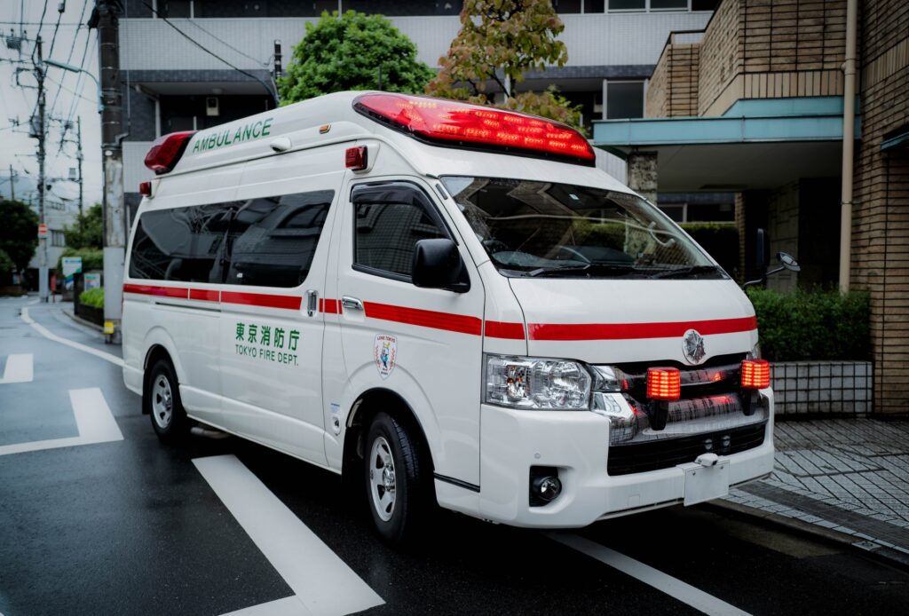 東京消防庁の救急車を撮影した写真