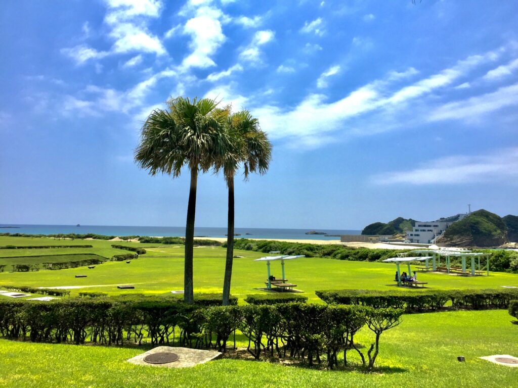 種子島宇宙センターの外観を撮影した写真