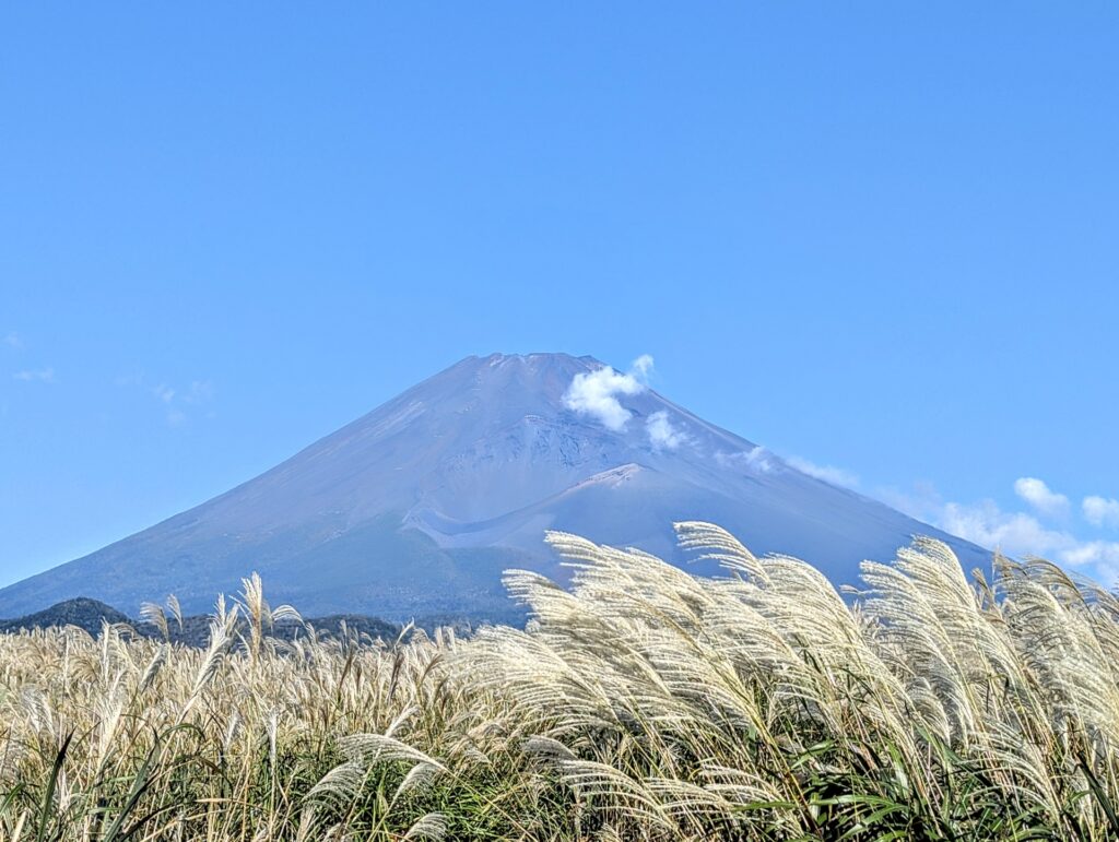 富士山の外観を撮影した画像