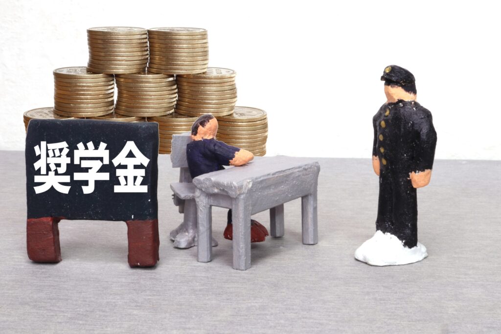 奨学金を申請している学制をイメージした写真