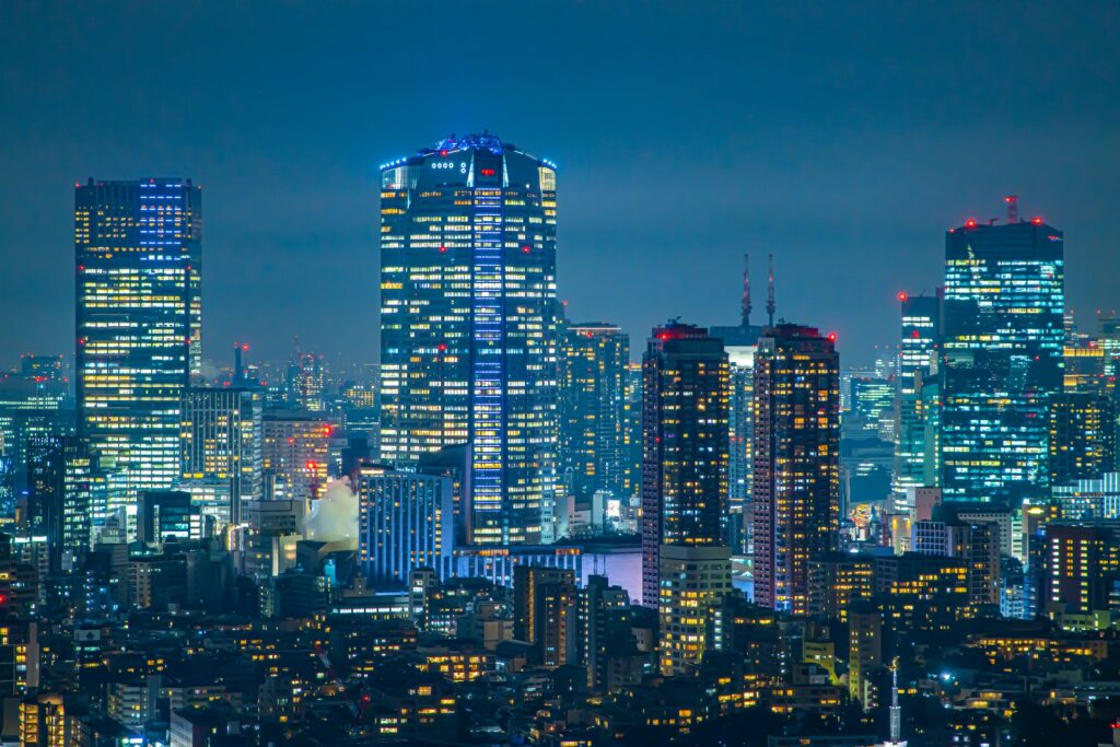首都圏のマンションを撮影した写真