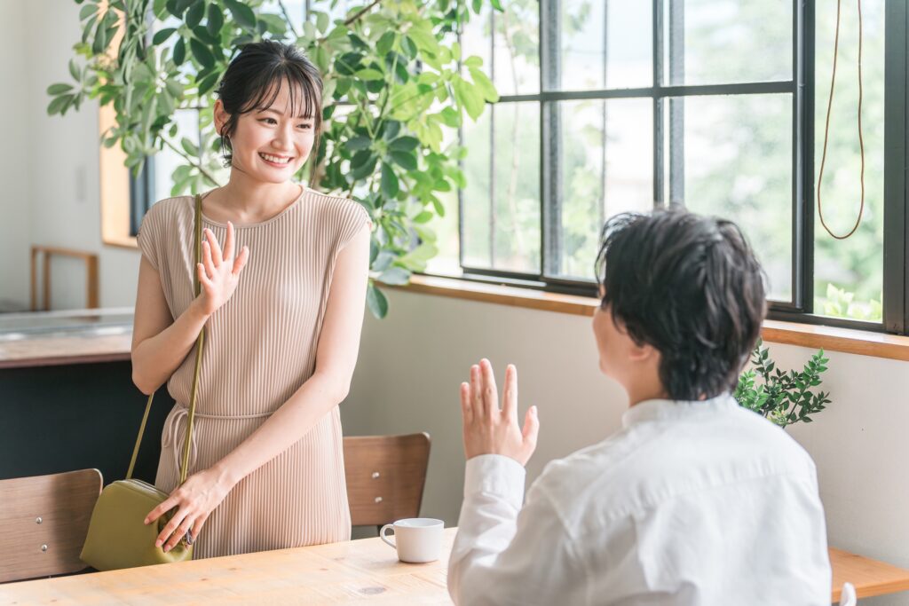 夫婦をイメージした写真
