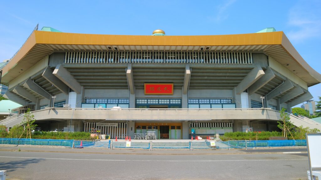 日本武道館の外観を撮影した画像