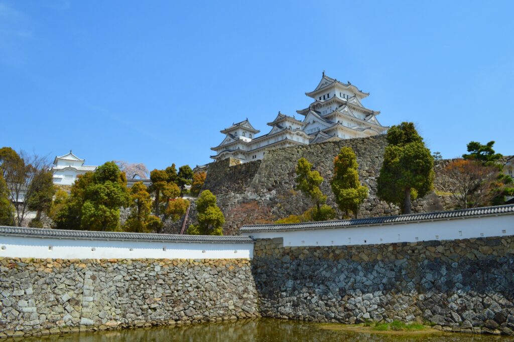 姫路城の外観を撮影した写真