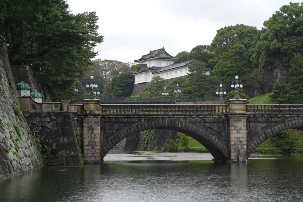 皇居の外観を撮影した写真