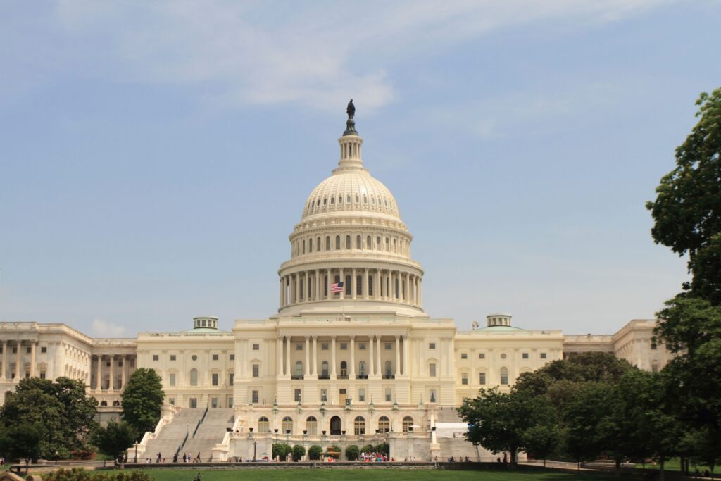 アメリカ議会をイメージした写真