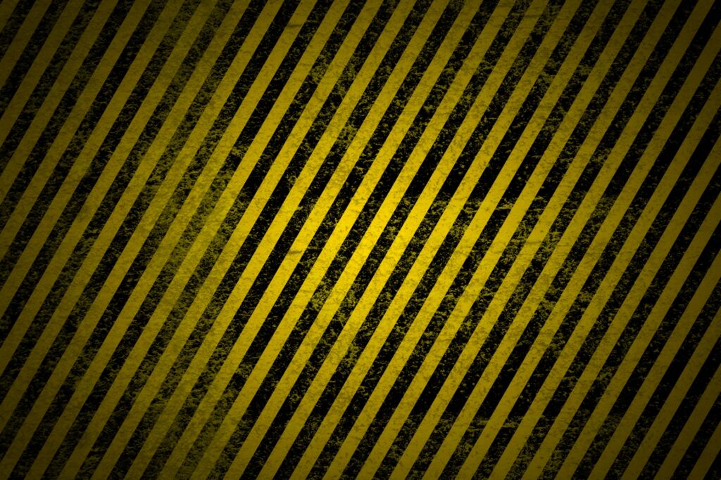 立入禁止のエリアをイメージした画像