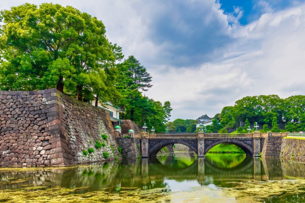 皇居の外観を撮影した写真