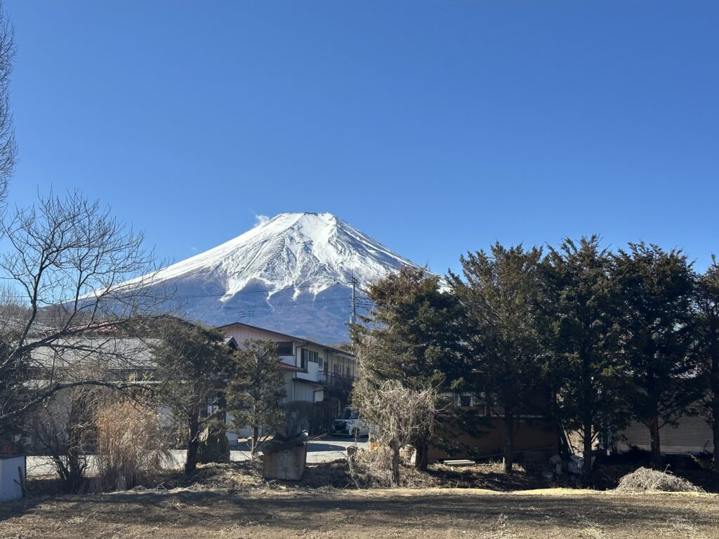 富士山の外観を撮影した画像