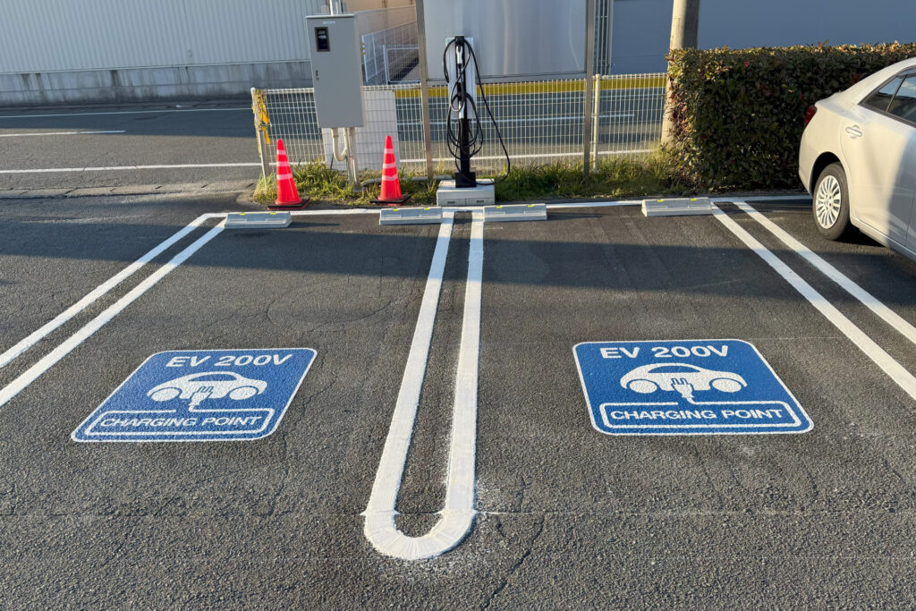 電気自動車をイメージした画像