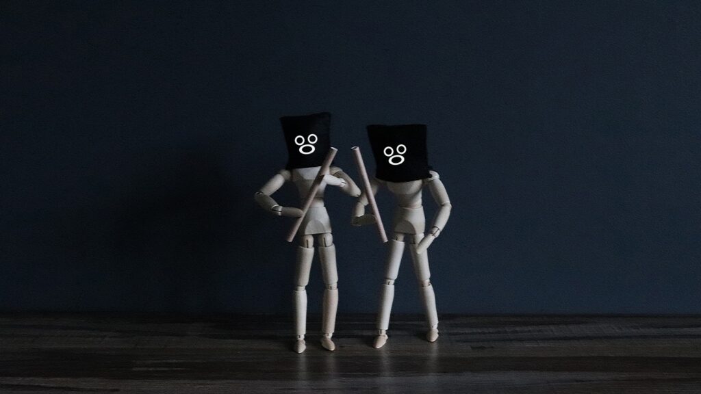強盗犯をイメージした画像
