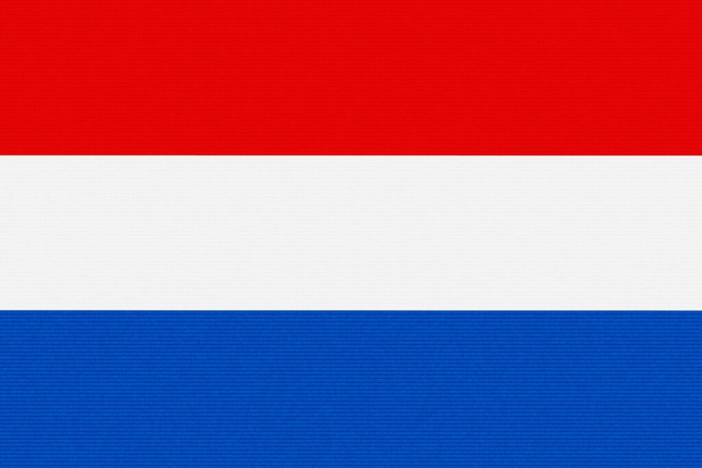 オランダの国旗を撮影した画像