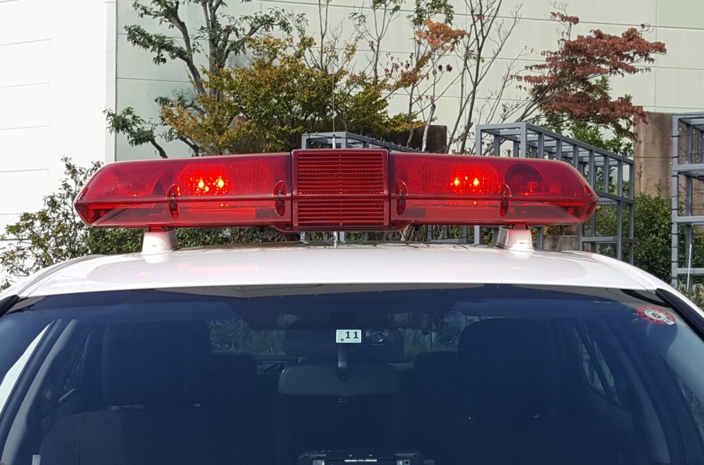 パトカーをイメージした画像