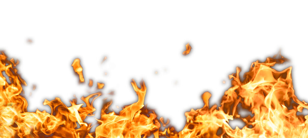 火事をイメージした画像
