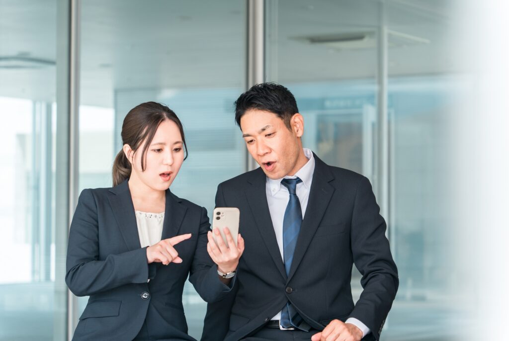 SNSの情報をチェックしている人