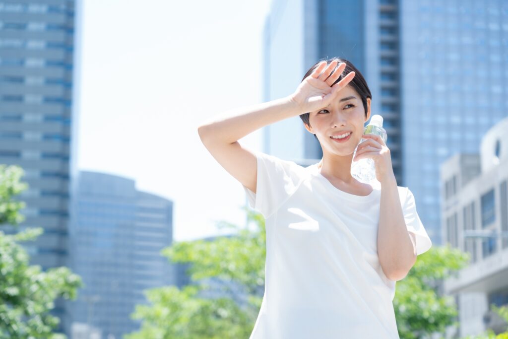 熱中症をイメージした画像