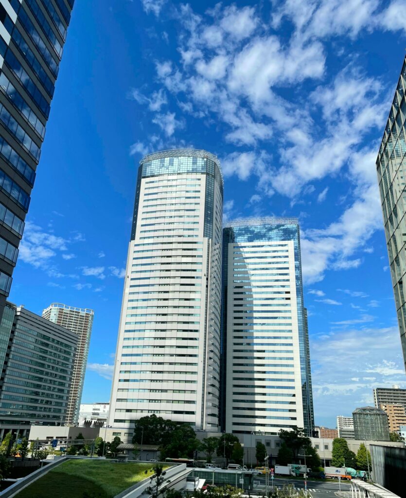 NTT本社を撮影した画像