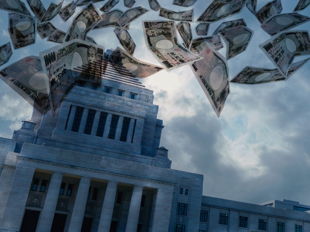 政治献金をイメージした画像