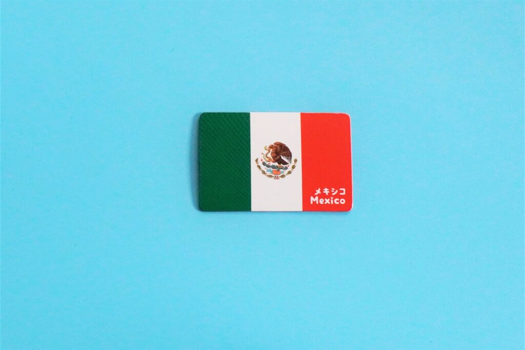 メキシコの国旗を撮影した画像