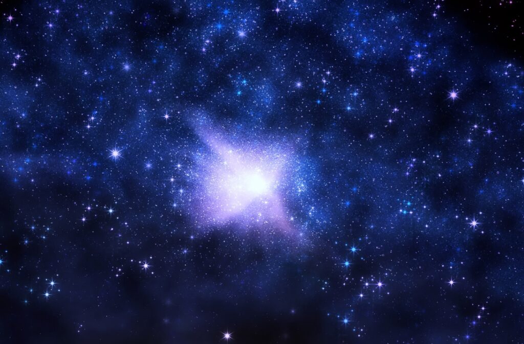 宇宙をイメージした画像