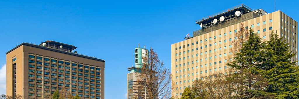 宮城県庁の外観を撮影した画像
