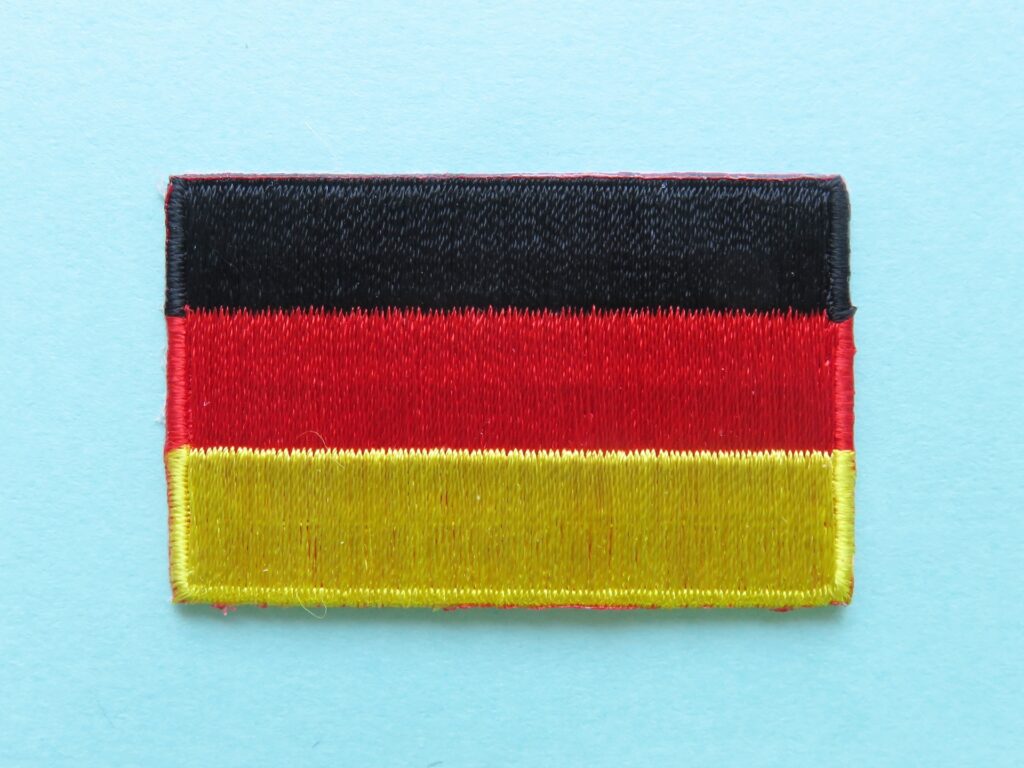 ドイツの国旗を撮影した画像