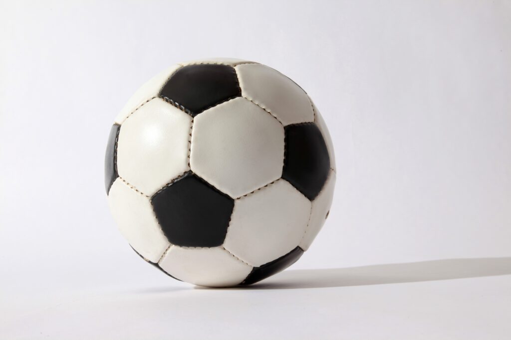 サッカーボールをイメージした画像