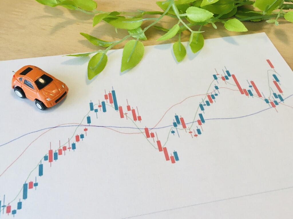 自動車会社をイメージした画像