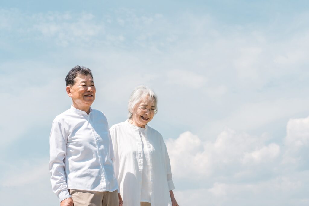 シニア世代をイメージした画像