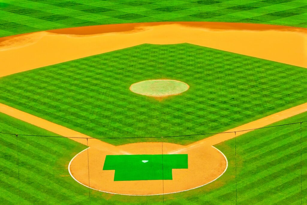 メジャーリーグの球場をイメージした写真