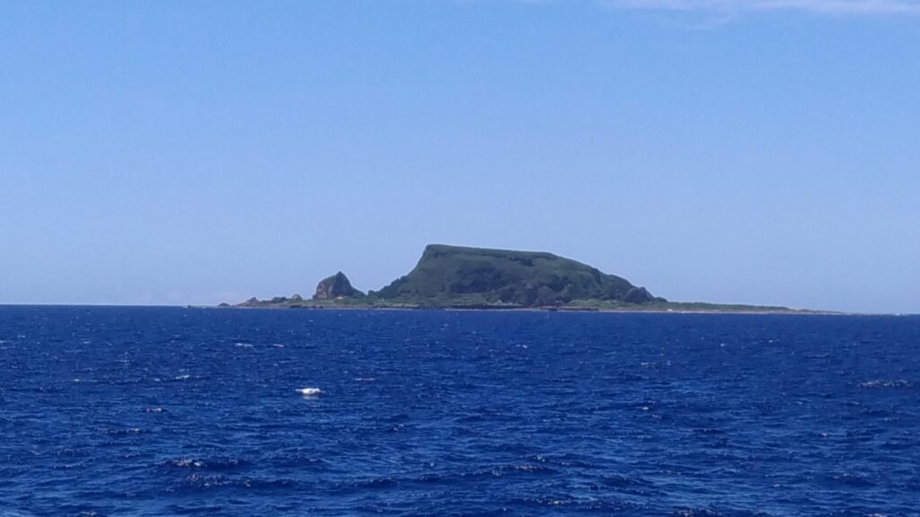 トカラ列島の外観を撮影した写真