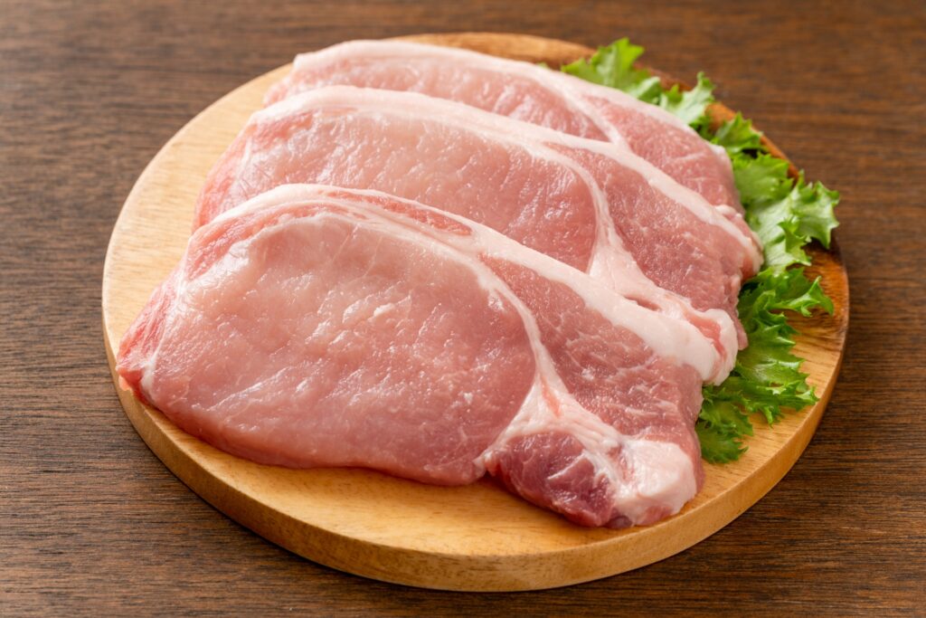 豚肉をイメージした写真