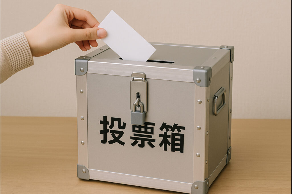 選挙をイメージした写真