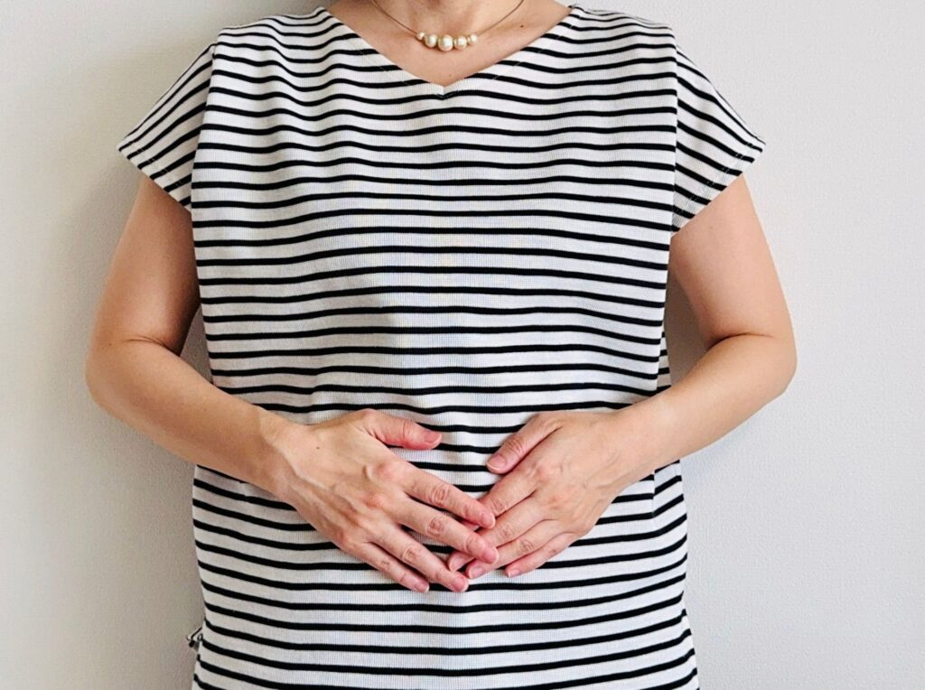 妊婦を撮影した写真