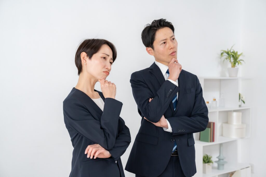 疑問を抱えている人