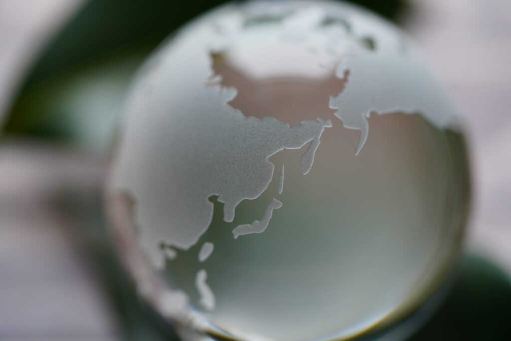 地球をイメージした写真