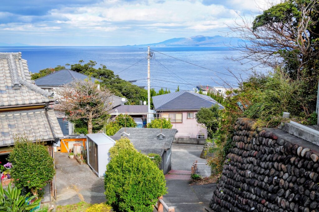 伊豆諸島の風景を撮影した写真