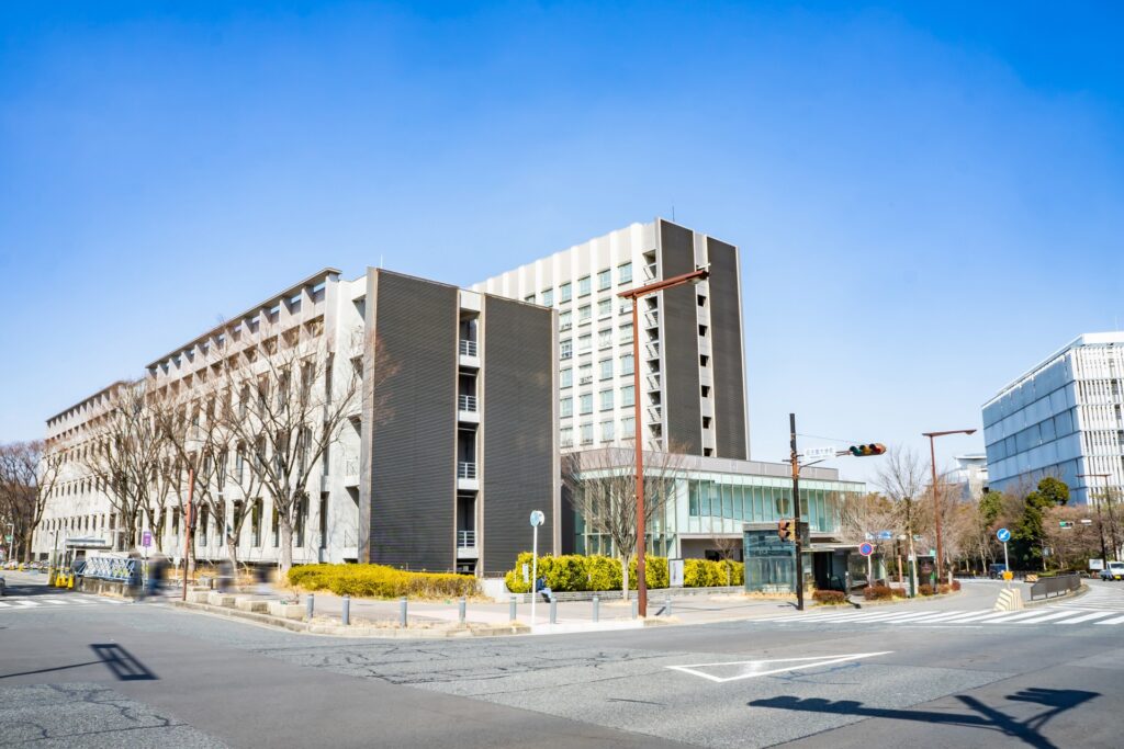 名古屋大学の外観を撮影した写真